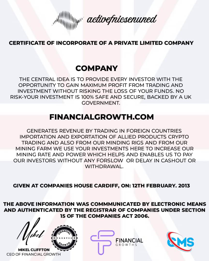 Financial Growths License